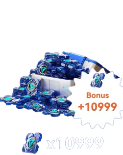 10.999 Coins (with x2 bonus for first purchase)