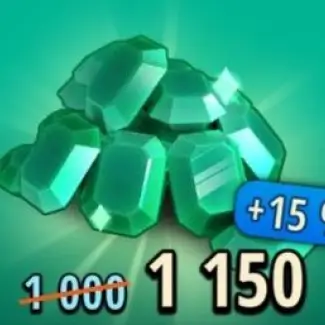 1.000+150 Gems 