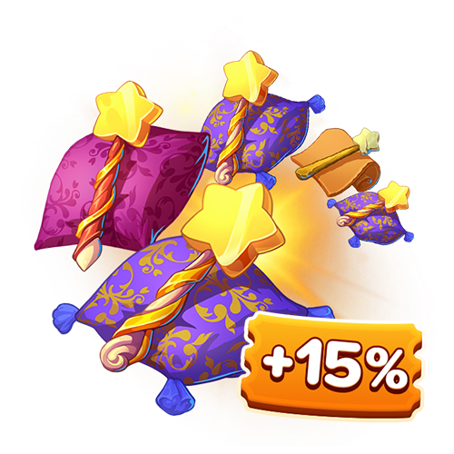 300 + 50 Magic Wands