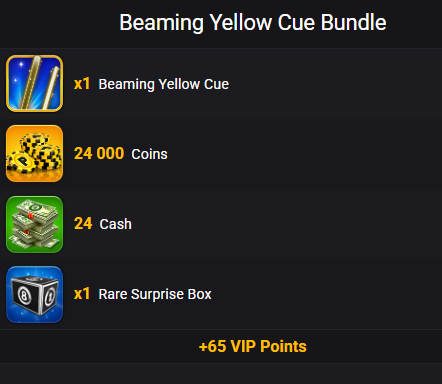 Beaming Yellow Cue Bundle