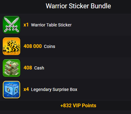 Warrior Sticker Bundle