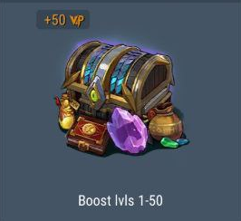 Boost lvls 1-50