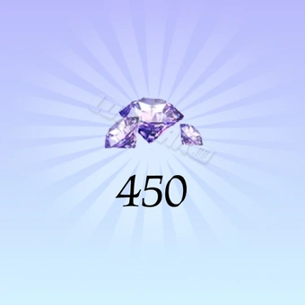 450 Crystals + 90 Diamonds
