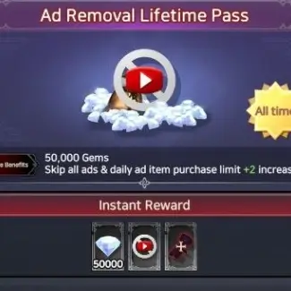 Ad Removal Lifetime Pass