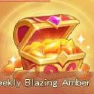 Weekly Blazing Amber θ
