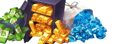 Exclusive Offer (750 diamonds + 2.500 gold + 500.000 bucks + 25 skill points)