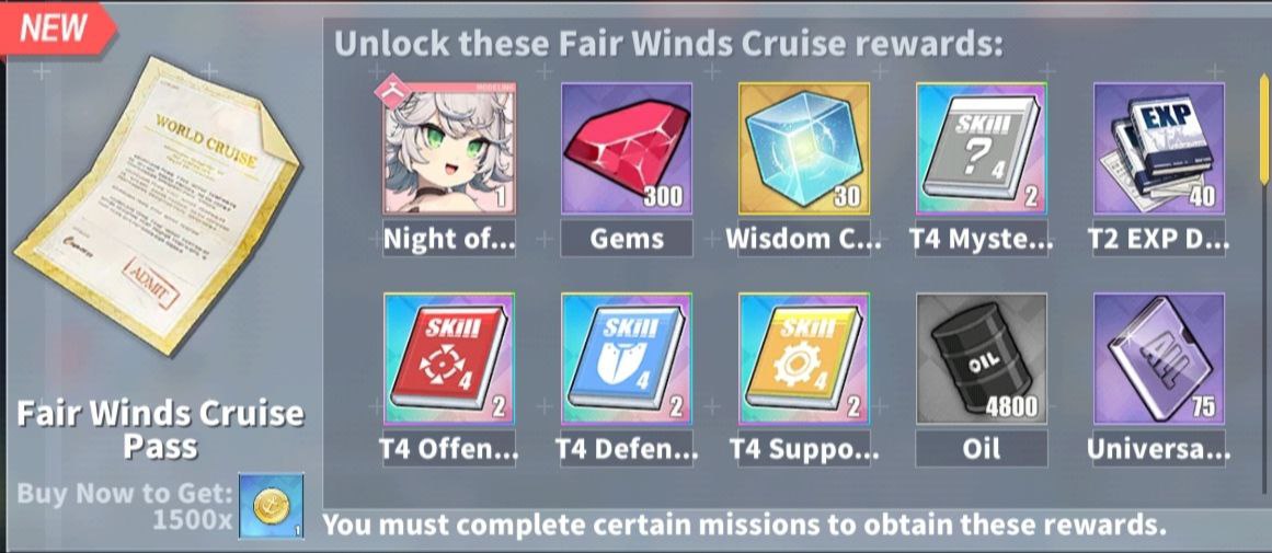 Fair Winds Cruise Pass