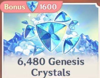 6480 + 1600 Genesis Crystals