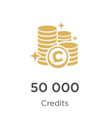 50000 Credits