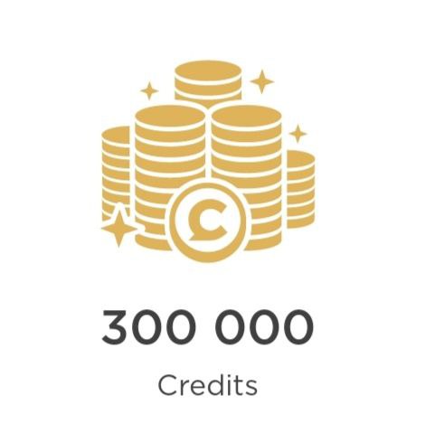 300000 Credits