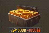 5000+1850 Золота
