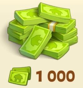 1000 Cash