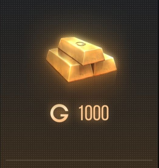 1000 золота