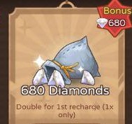 680 Diamonds
