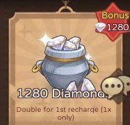 1280 Diamonds