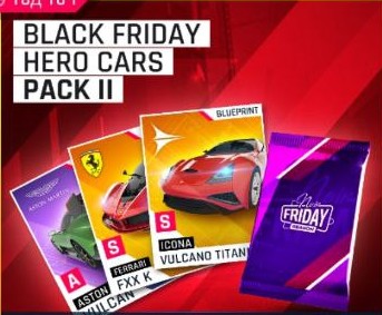 Black Friday Hero Cars Pack II