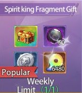 Spirit king Fragment Gift