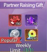 Partner Raising Gift Weekly Pack