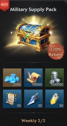 Military Supply Pack