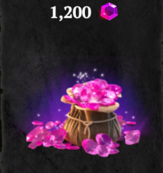 Sack of Gems 1200