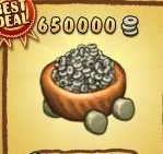 650000 Каменных монет