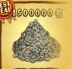 1500000 Каменных монет