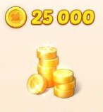 25000 Монет