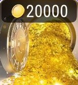 20000 Coins
