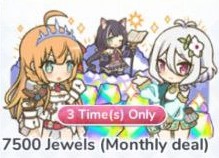 7500 Jewels (Monthly deal)