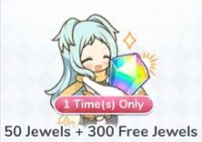50 Jewels + 300 Free Jewels (1 Time)