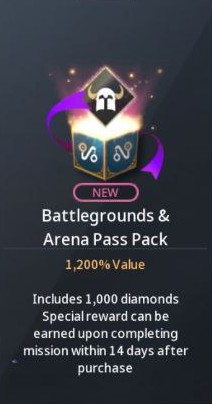 Battlegrounds and Arena Pass Pack