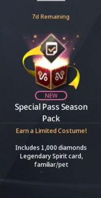 Special Pass Season Pack