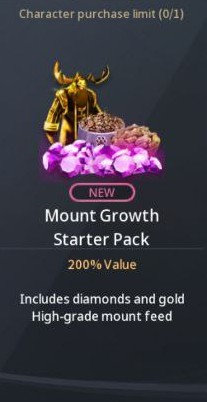 Mount Growth Starter Pack
