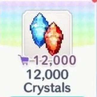 12.000 Crystals