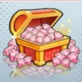 Red Diamonds Treasure Chest