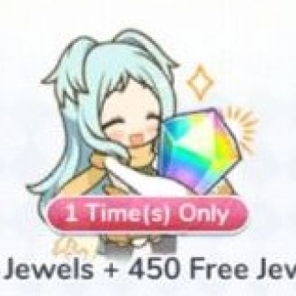 150 Jewels + 400 Free Jewels (1 Time)