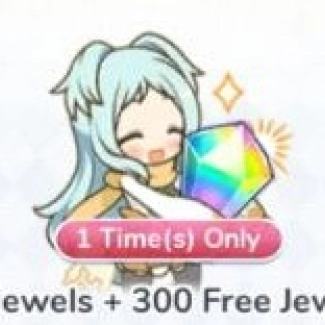 50 Jewels + 300 Free Jewels (1 Time)