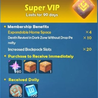 Super VIP for 90 days