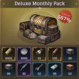 Deluxe Monthly Pack